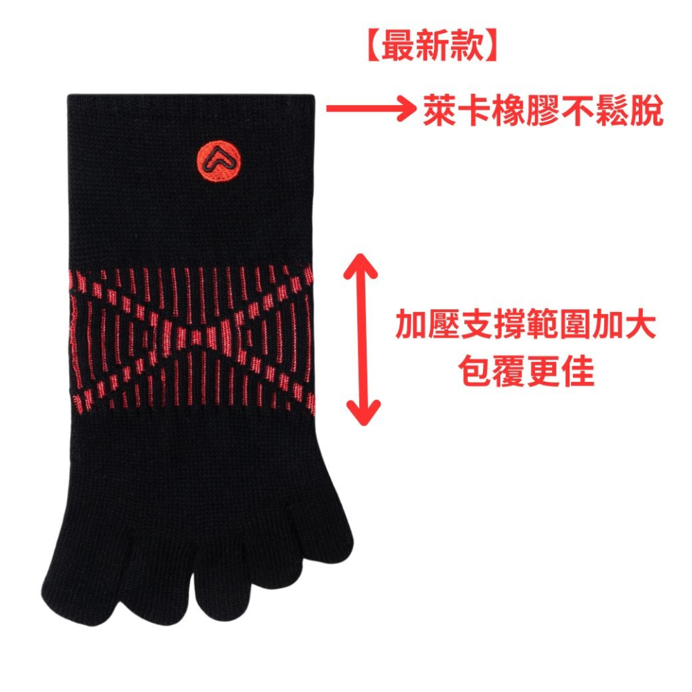 Otto 壓力五趾襪-細節圖8