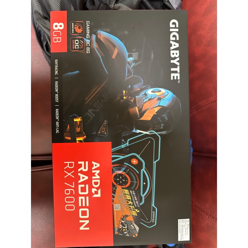 全新未拆封Radeon RX 7600 GAMING OC 8G-細節圖4