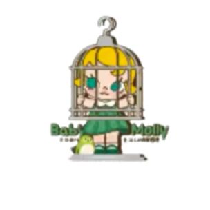 泡泡瑪特Baby molly 當我三歲時壓克力夾子-規格圖2