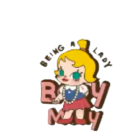 泡泡瑪特Baby molly 當我三歲時壓克力夾子-規格圖2