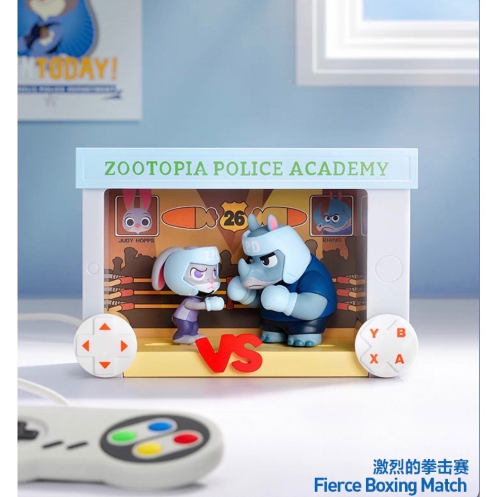 瘋狂動物城-激烈的拳擊賽