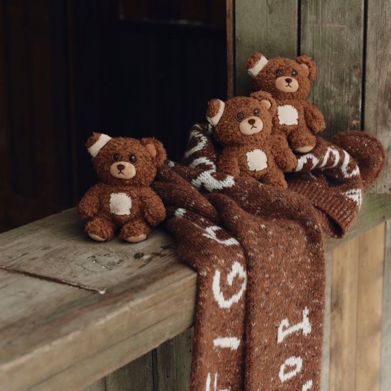 Hirono小野熊 毛絨公仔-細節圖2