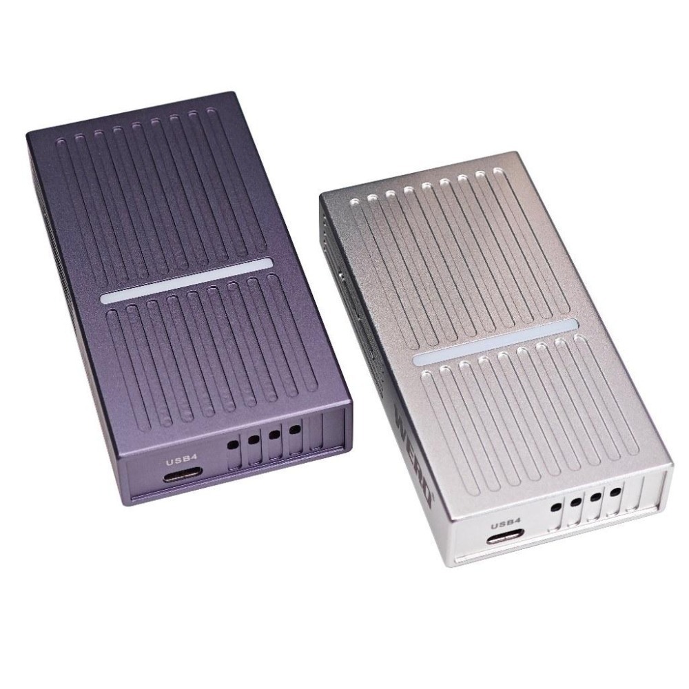 WERO USB4 40Gbps SSD 外接盒 ASM2464 支援 雷電 Thunderbolt 3 4 5 硬碟盒-細節圖2
