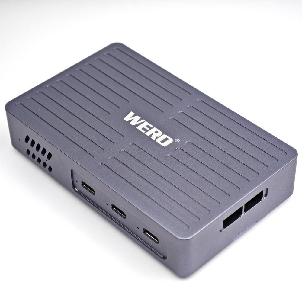 WERO 雷電 5 Hub + SSD 外接盒 Thunderbolt 5 120Gbps JHL9480 80Gbps-細節圖2