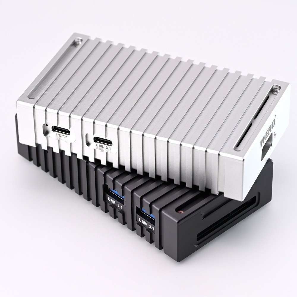 WERO 雷電 5 DRP 雙模 SSD 外接盒 Thunderbolt 5 120G 80Gbps USB4 M.2-細節圖2