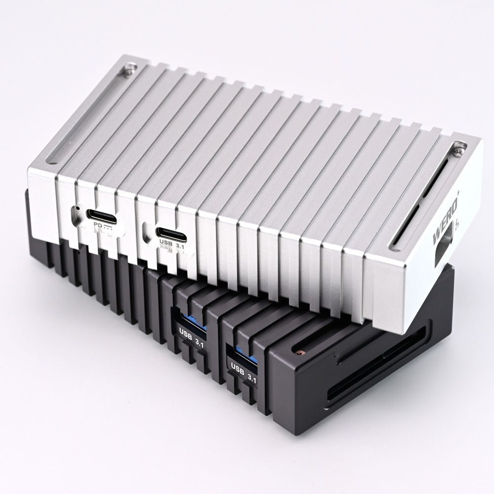 WERO 雷電 5 DRP 雙模 SSD 外接盒 Thunderbolt 5 120G 80Gbps USB4 M.2-細節圖2
