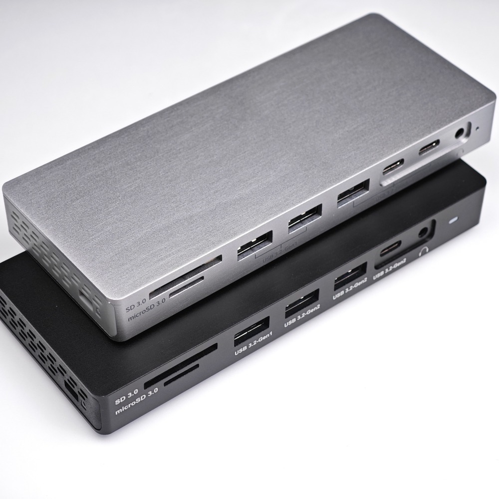 光連科技🪷 8K USB 3.2 Type C Hub 集線器 HDMI DP 雙螢幕 100W 10Gbps 拓展塢-細節圖2