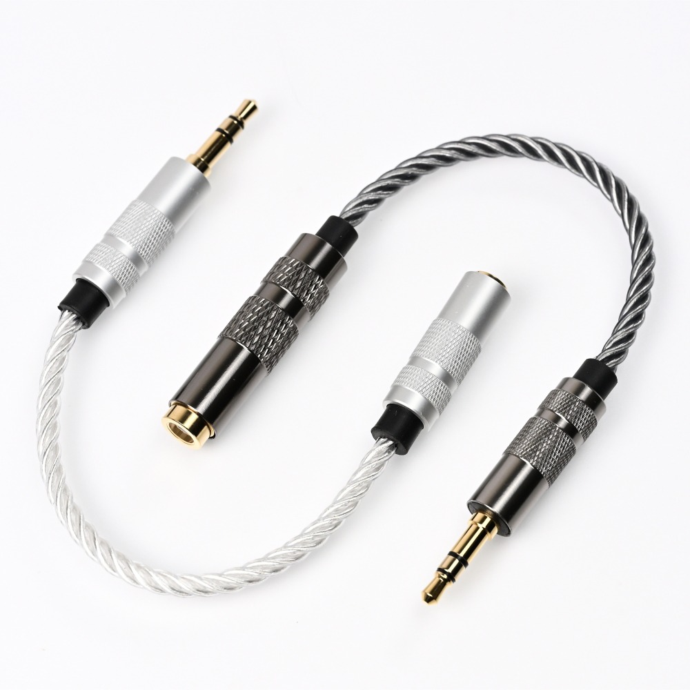光連科技🪷 4.4 2.5 3.5mm Hi-Fi 轉接線 多款可選 ｜ 立體 平衡 公 母-細節圖2