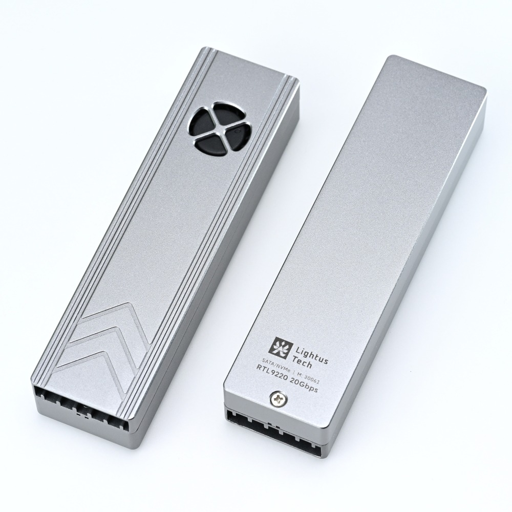 光連科技🪷 USB 3.2 20Gbps 外接盒 內建風扇 Gen 2x2 M.2 NVMe SSD RTL9220-細節圖2