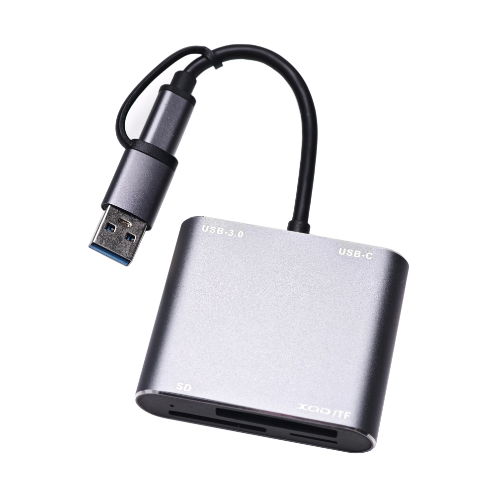 光連科技🪷 USB 3.0 XQD 多合一讀卡機 Sony Lexar Nikon 記憶卡 Type C 5gbps-細節圖2