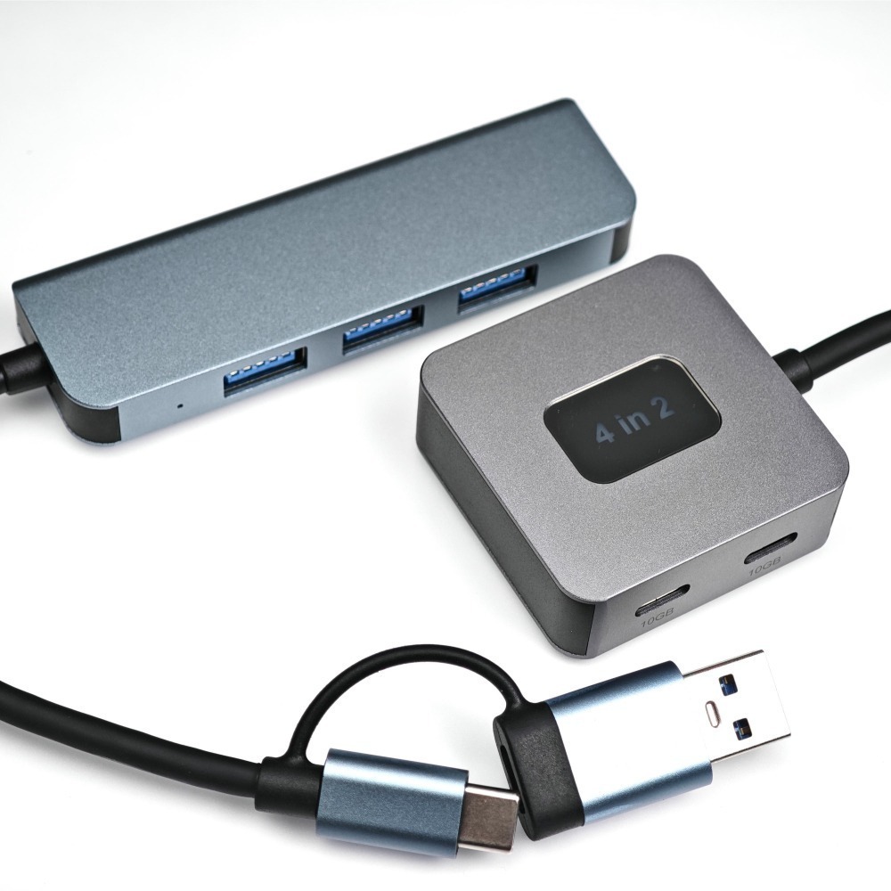 光連科技🪷 USB3.2 Type C Hub 集線器 USB 3.1 Gen 2 10Gbps 3.0 2.0 擴展塢-細節圖2