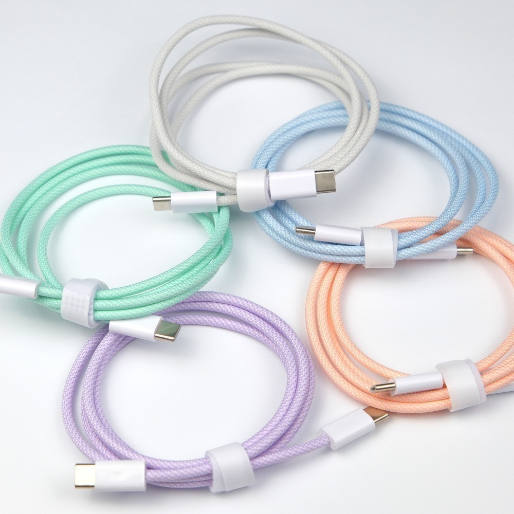 光連科技🪷  超柔軟 Type-C 傳輸線 240W 快充 USB-C PD 3.2 3.1 100W 60W 數據線-細節圖2