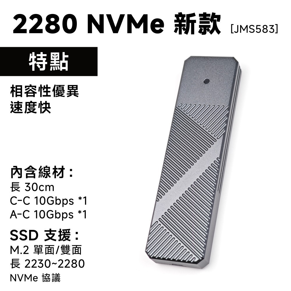 2280｜NVMe 單協議｜新款