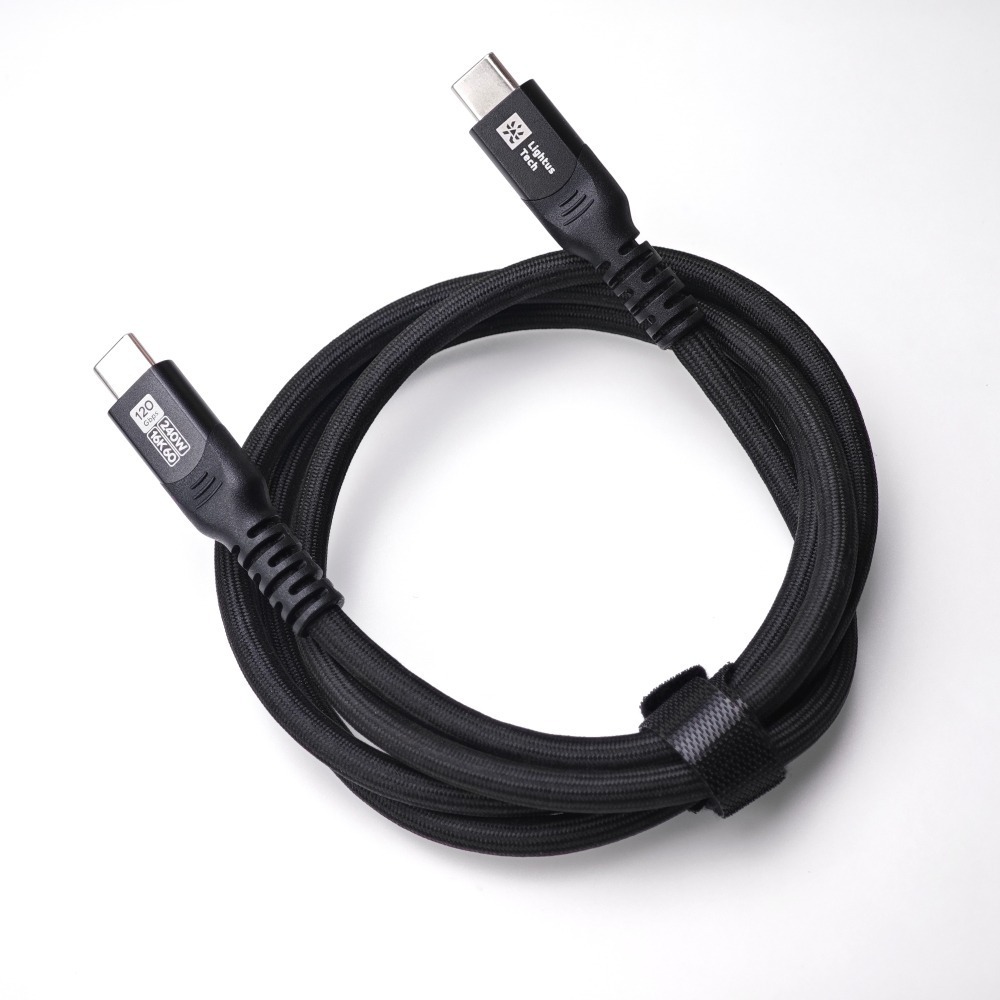 光連科技🪷 雷電5＋USB4｜120Gbps 240W 傳輸線｜USB Type C PD 3.1 40Gbps 80-細節圖2