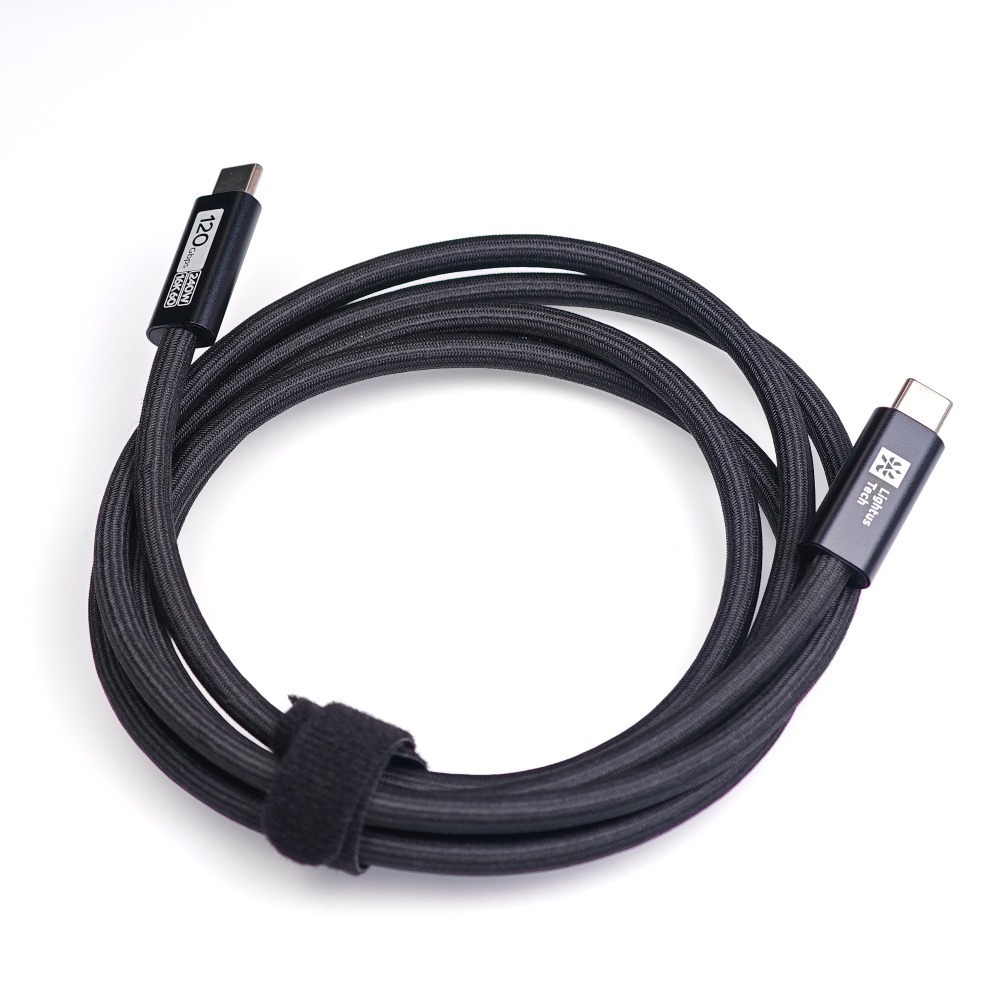 光連科技🪷 雷電 5＋USB4 Gen 4｜120Gbps 240W 傳輸線｜PD 3.1 3.2 v2 80G 數據-細節圖2