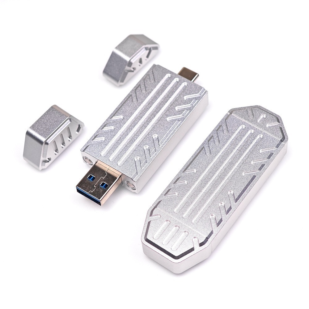 光連科技🪷 M.2 2230 SSD 直插式外接盒 A+C USB 3.2 10Gbps NVMe Type C-細節圖2