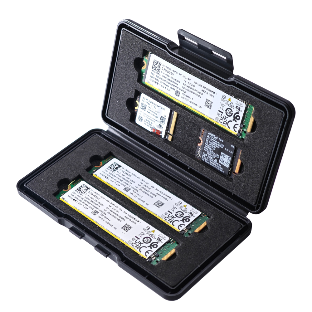 光連科技🪷 M.2 保護盒 4 槽 保護殼 2230 2242 2260 2280 SSD 網路卡 固態硬碟 M2-細節圖2