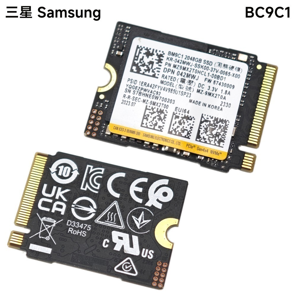 鎧俠 KIOXIA BG6 EG6 2TB 1TB M.2 2230 SSD 固態硬碟 SN5000S BM9C1-細節圖3