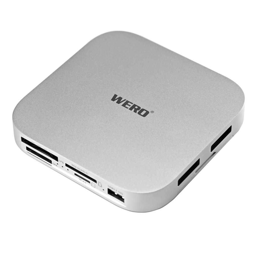 WERO 雷電 5 讀卡機 + SSD 外接盒 Thunderbolt 80Gbps 高速 40Gbps USB4 3-細節圖2