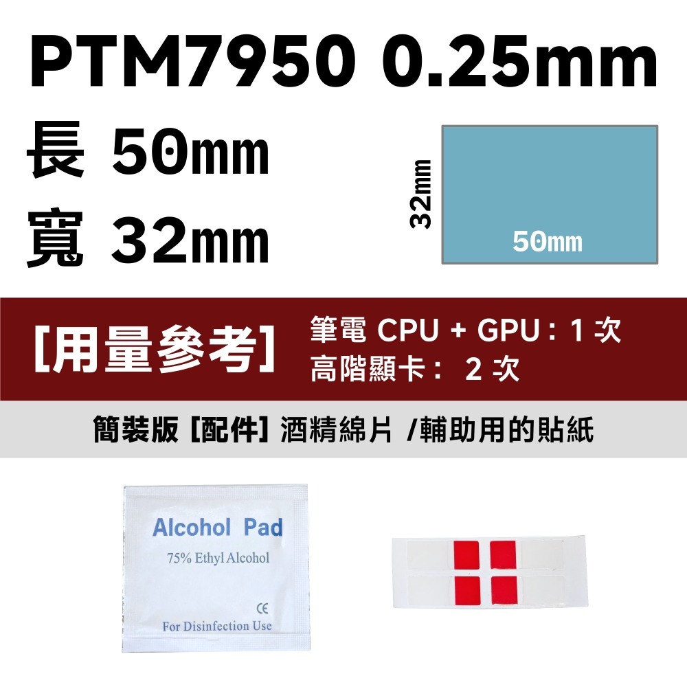 PTM7950｜簡裝版｜50×32