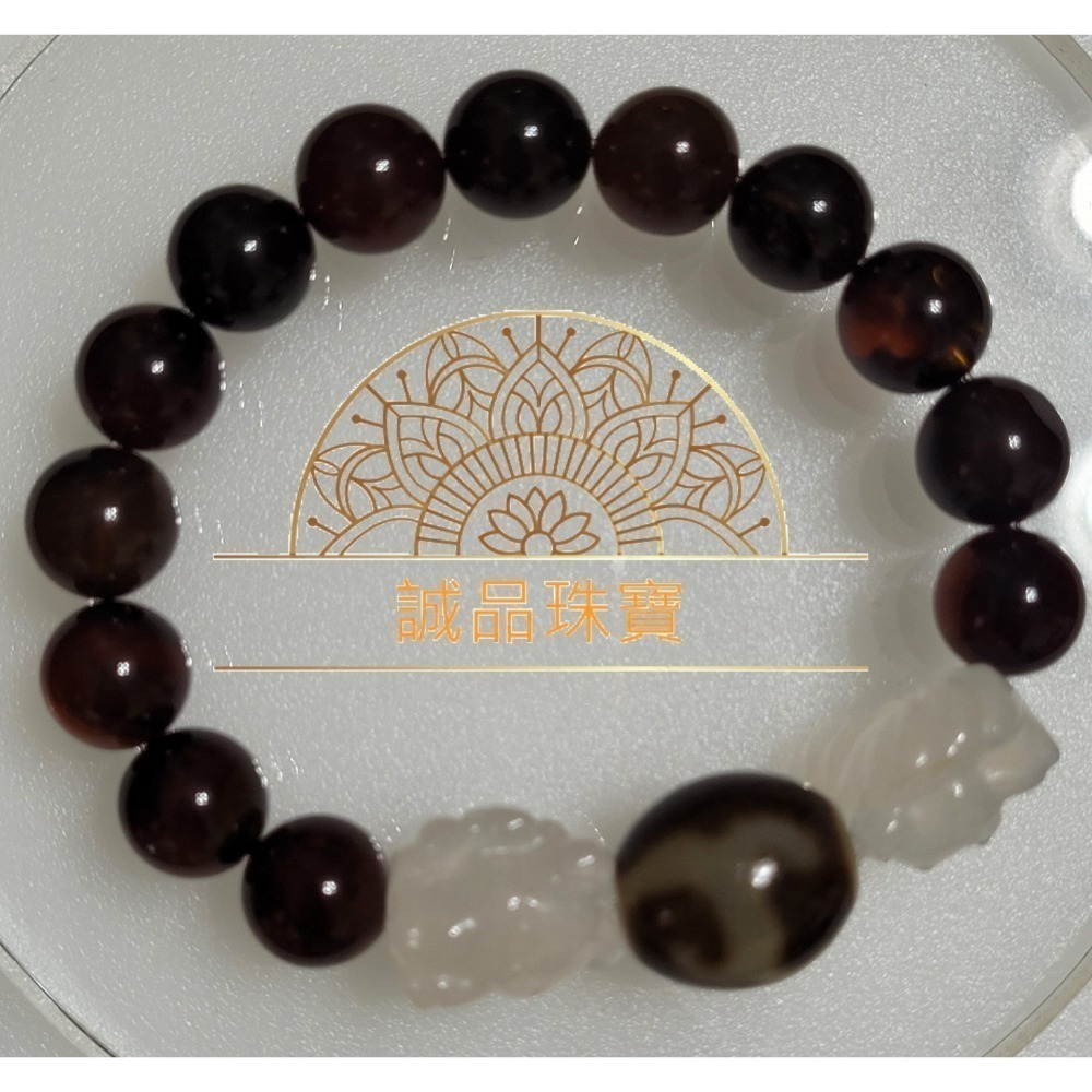 紫羅蘭琥珀九尾荔枝凍瑪瑙綠度母手圍13-14咪