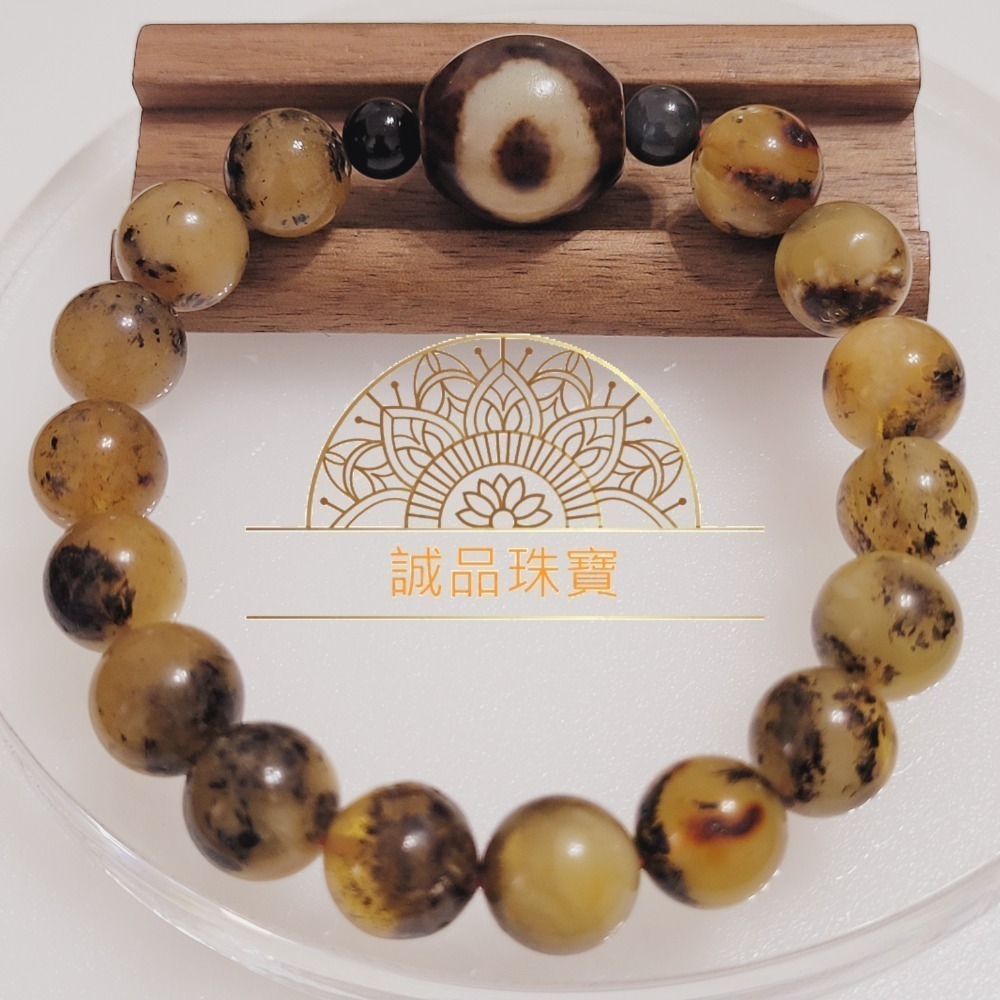 【母親節禮物首選已過爐現貨】台灣至純天珠 隱形財神天珠手鍊 五行水晶硨磲手鍊 轉運手鍊 天珠項鍊 夏日百搭手鍊-規格圖8