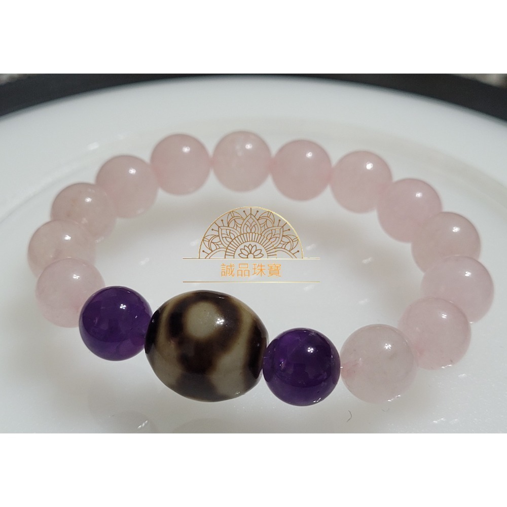 【母親節禮物首選已過爐現貨】台灣至純天珠 隱形財神天珠手鍊 五行水晶硨磲手鍊 轉運手鍊 天珠項鍊 夏日百搭手鍊-規格圖8