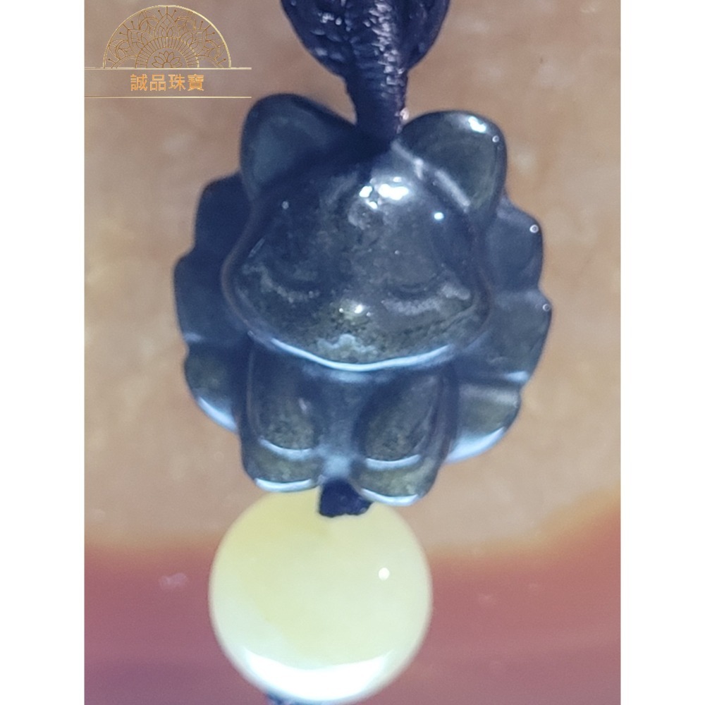 【已過爐現貨】 金曜石九尾狐項鍊 時尚項鍊 🎁 限時優惠-細節圖3