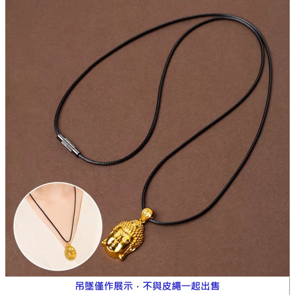 【台灣現貨】DIY半成品蠟皮繩 買線送扣頭 吊墜項鍊繩 黃金翡翠琥珀蜜蠟佛牌天珠專用 清爽抗汗防過敏-細節圖4