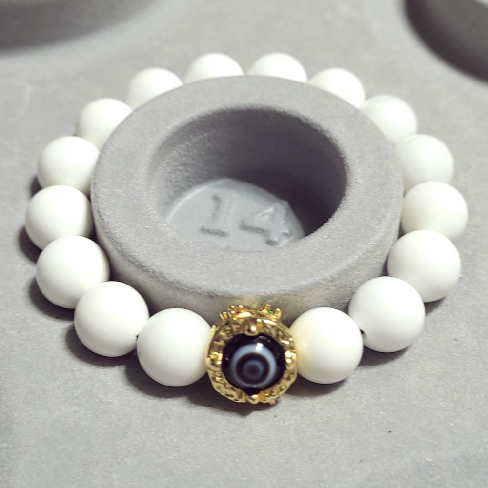 已過爐現貨】14k一眼天珠硨磲手串天珠手串佛珠轉運手串招攬貴人避邪