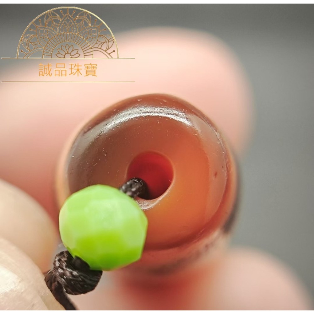 【已過爐】台灣工藝至純天珠 風化紋馬蹄紋包漿油潤 小盧手工紅肉日月天珠 天珠項鍊 現貨速發-細節圖8