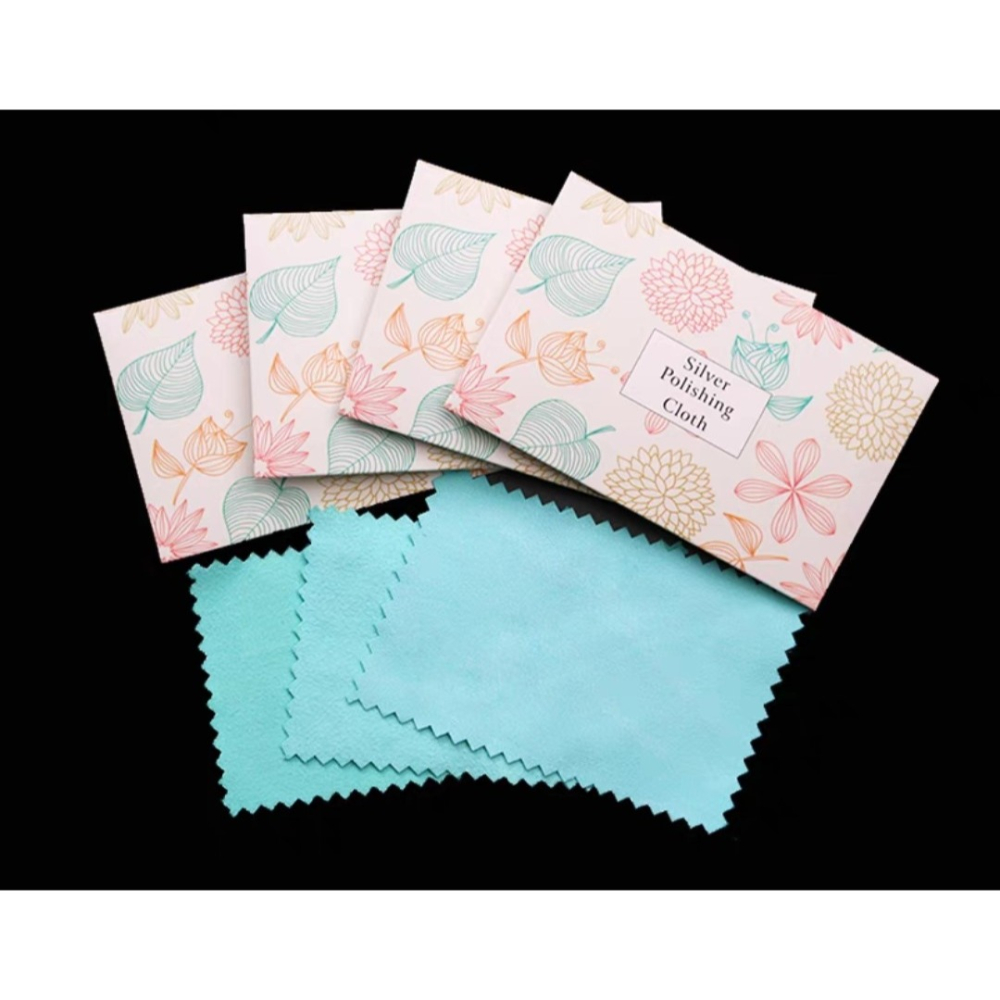 【台灣現貨】 拭銀布 925銀飾 黃金 金屬 K金 去黑去黃去氧化 首飾保養拋光布 日常保養 獨立包裝-細節圖2