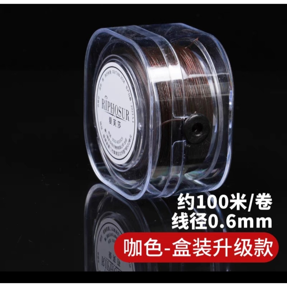 【台灣現貨】品質差包退 DIY高彈耐磨線 透明水晶 手串彈力繩 佛珠手串 彈力線 珠寶文玩串珠高彈力繩 牛筋耐磨串珠繩-規格圖5