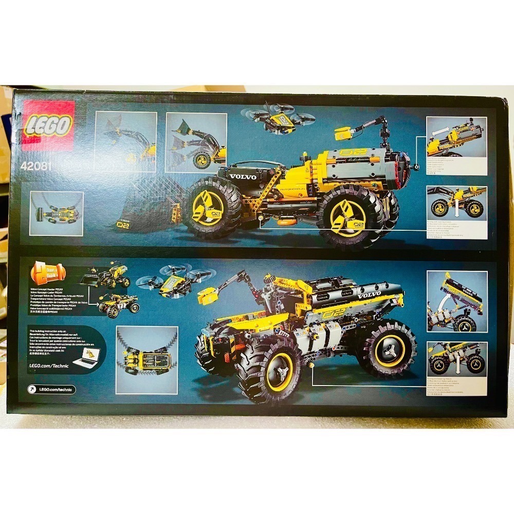 42081樂高LEGO VOLVO 挖土機，已絕版-細節圖2