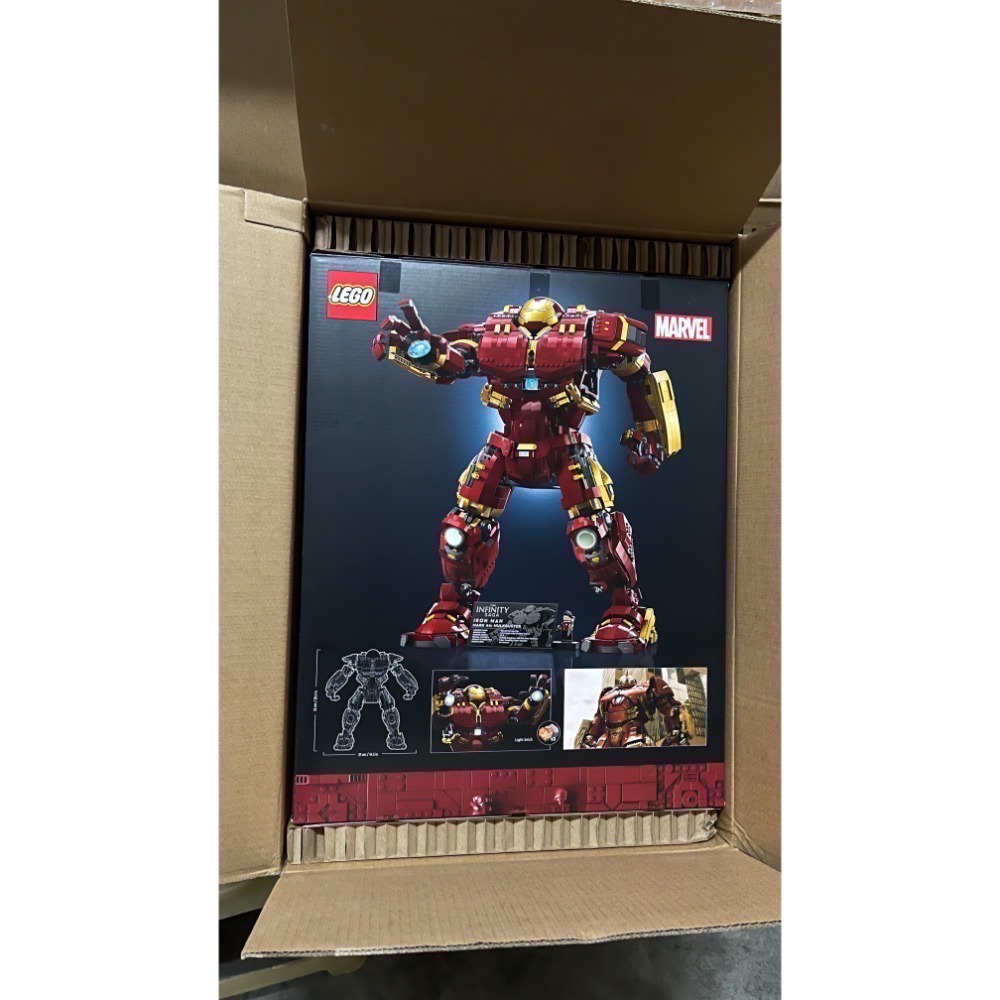 LEGO 樂高 76210 復仇者聯盟系列 Hulkbuster​ 浩克毀滅者 全新未拆-細節圖2