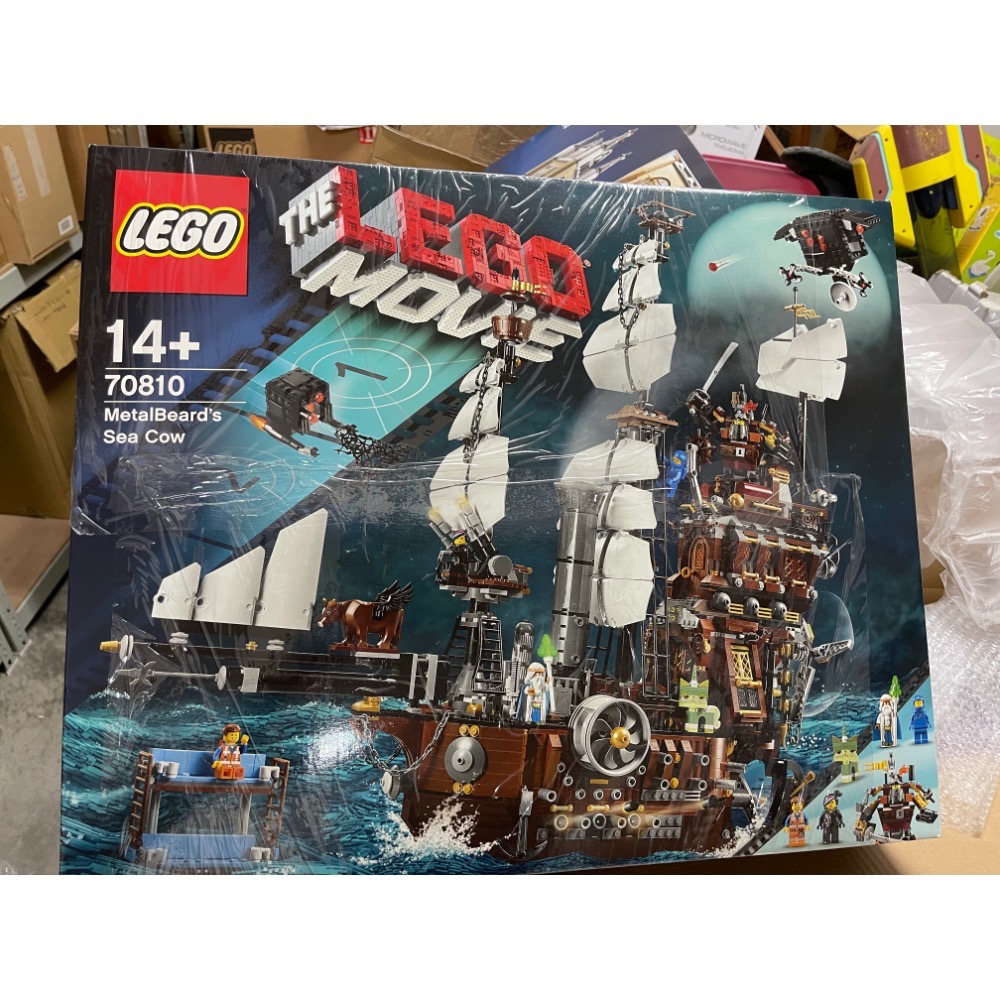 絕版樂高 LEGO 70810 海牛號MetalBeard＇s Sea Cow 全新未拆-細節圖2