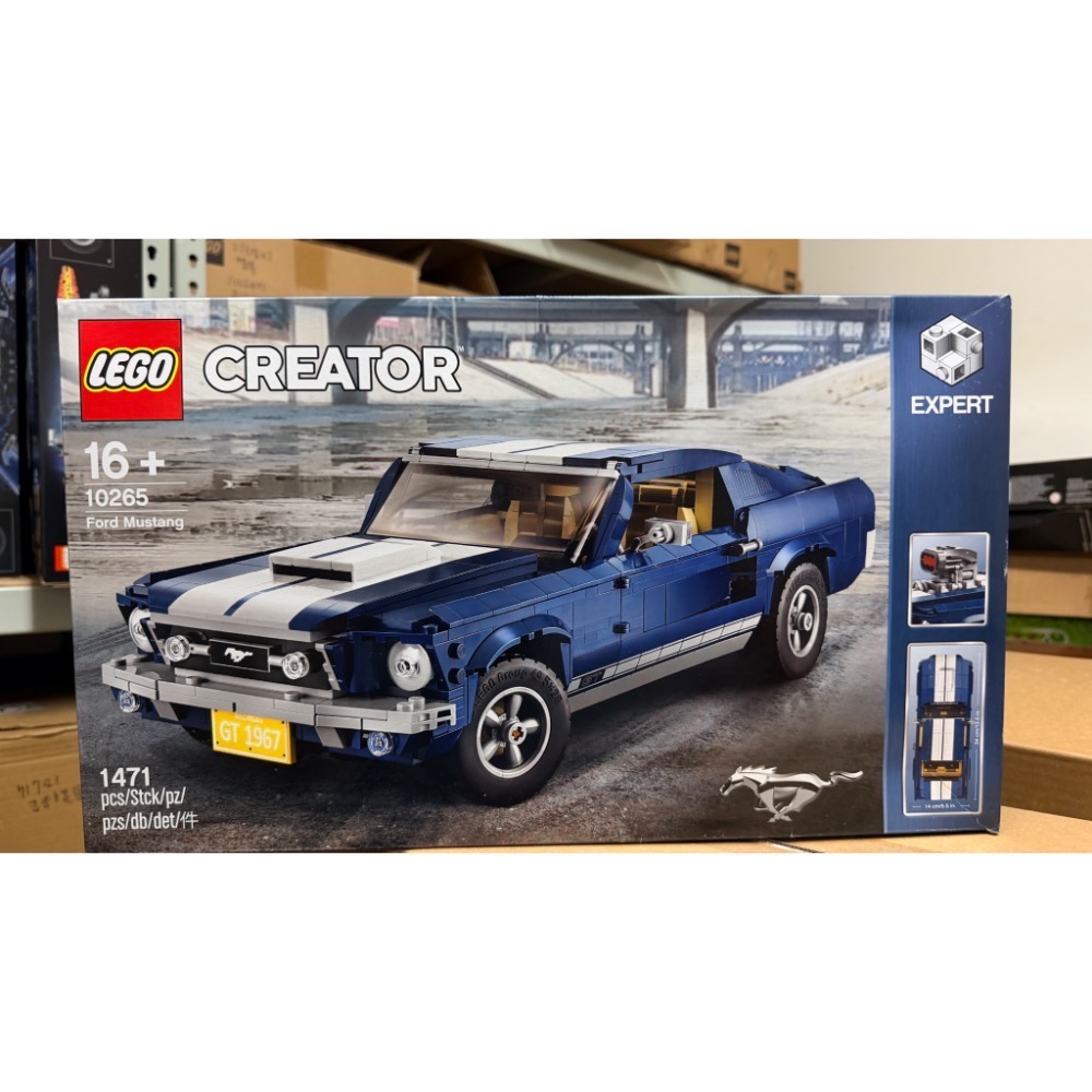 10265 Lego 10265 樂高全新未拆 福特野馬 FORD Mustang-細節圖2