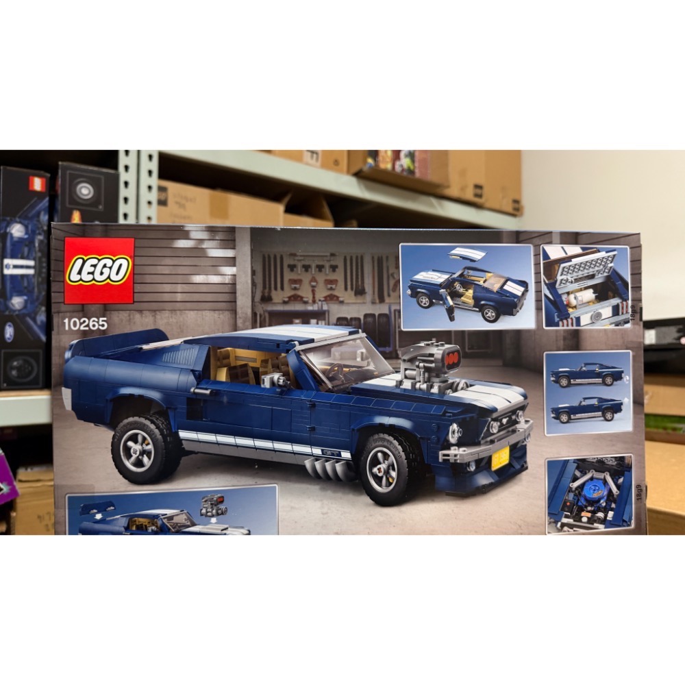 10265 Lego 10265 樂高全新未拆 福特野馬 FORD Mustang-細節圖3