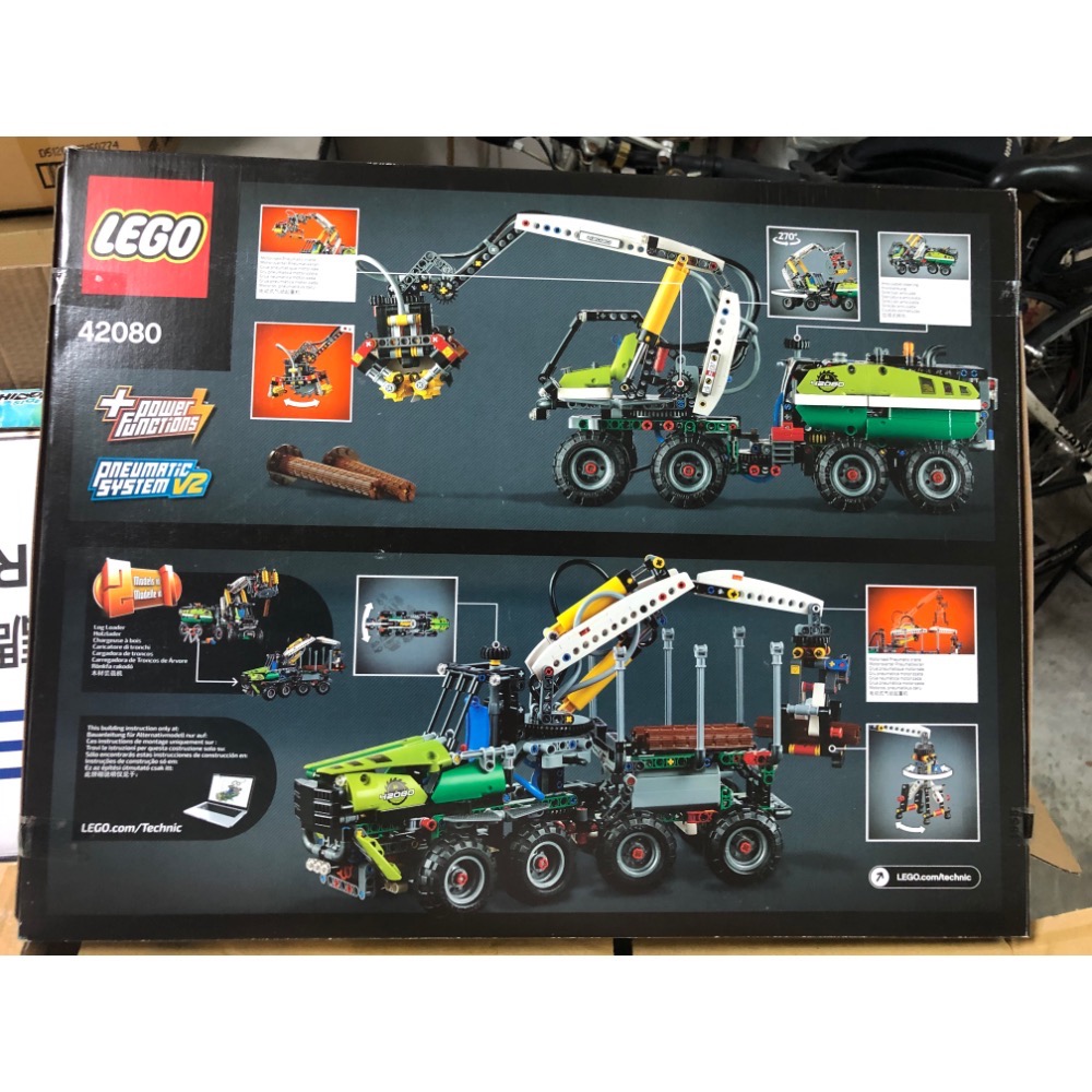 LEGO 樂高 42080 伐木機械車絕版罕見忍痛割愛-細節圖2
