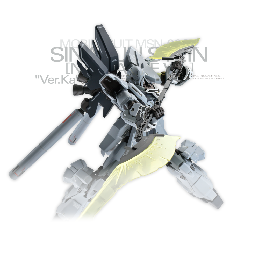 【好多模型】MG 1/100 新安州原石型 (鋼彈NT Ver.) Ver.Ka-細節圖3