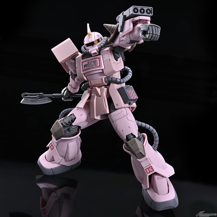 【好多模型】HG 1/144 薩克沙漠型 粉紅豹隊機【PB限定】-細節圖6