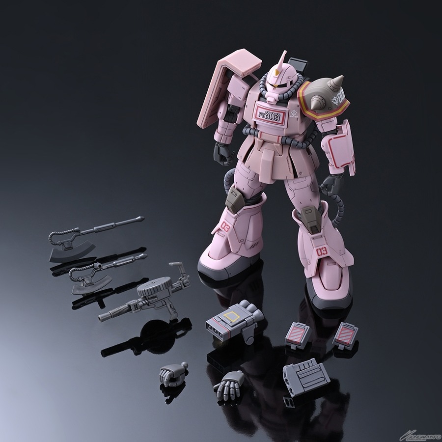【好多模型】HG 1/144 薩克沙漠型 粉紅豹隊機【PB限定】-細節圖9