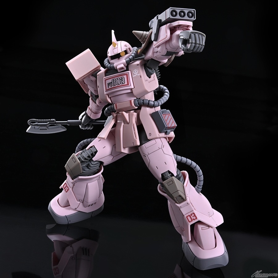 【好多模型】HG 1/144 薩克沙漠型 粉紅豹隊機【PB限定】-細節圖6