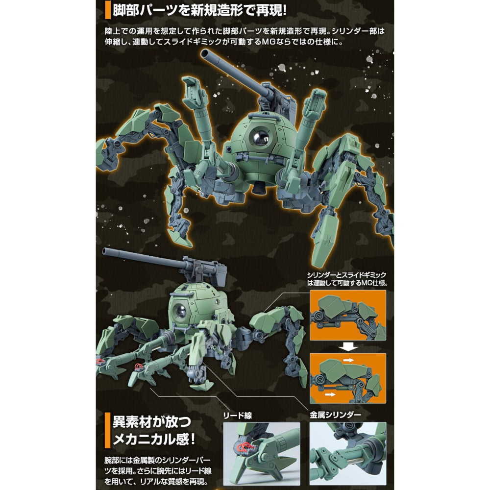 【好多模型】MG 1/100 多足型 鋼球【PB限定】-細節圖3
