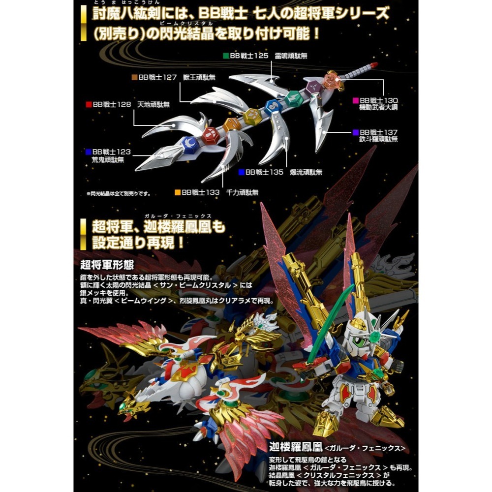 【好多模型】【2026年04月預購】LEGEND BB 飛驅鳥大將軍【PB限定】-細節圖5