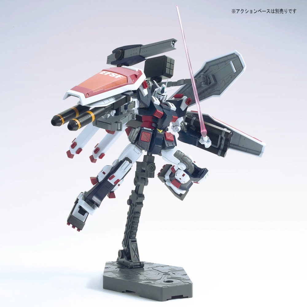 【好多模型】HG 1/144 雷霆宙域 全裝備型鋼彈 (動畫版)-細節圖4