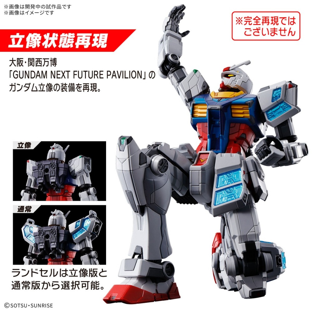 【好多模型】RX-78F00/E 鋼彈 (EX-001 玻璃之翼裝備)-細節圖5