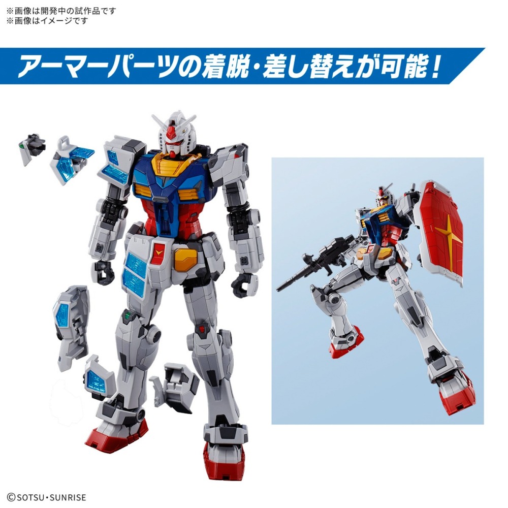 【好多模型】RX-78F00/E 鋼彈 (EX-001 玻璃之翼裝備)-細節圖6