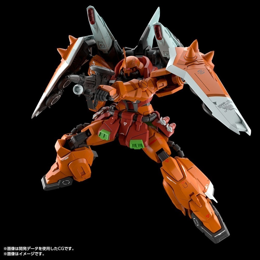 【好多模型】【2026年10月預購】MG 1/100 瞬發型薩克幽靈 (海涅．威斯坦弗斯專用機)【PB限定】-細節圖3