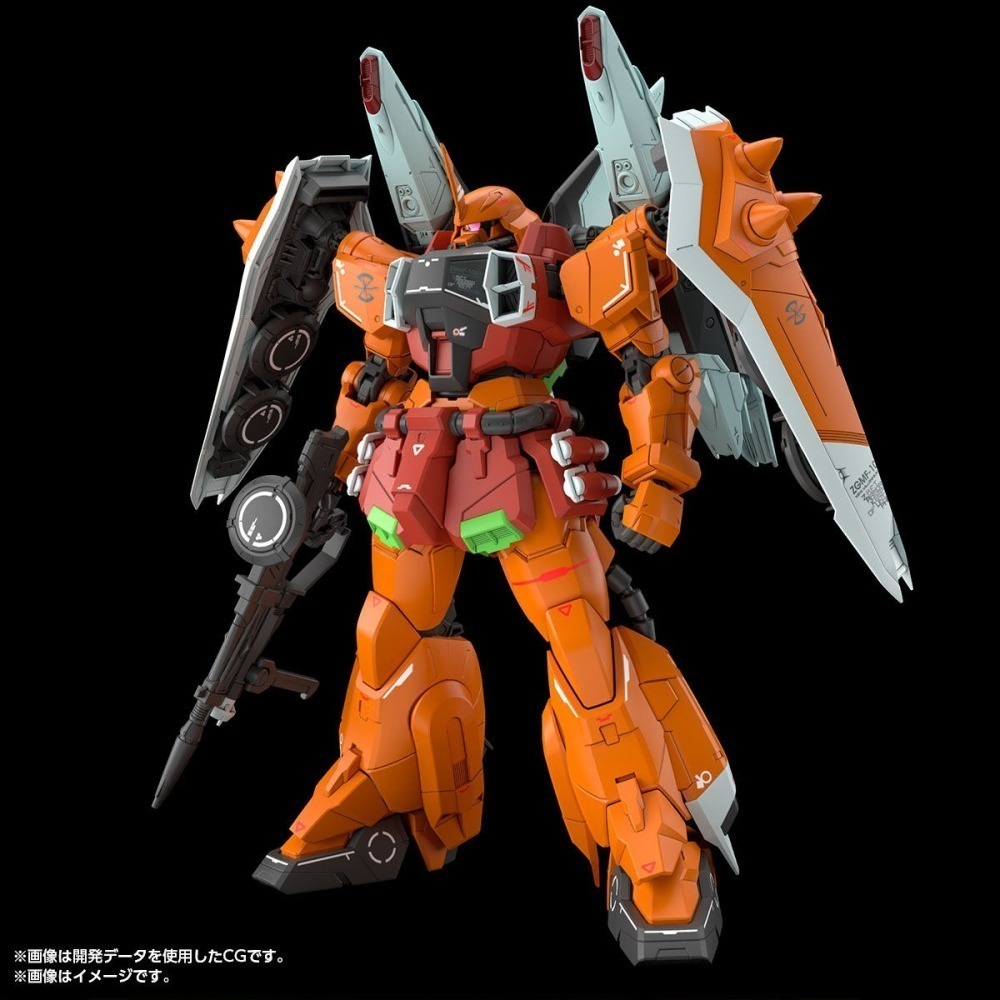 【好多模型】【2026年10月預購】MG 1/100 瞬發型薩克幽靈 (海涅．威斯坦弗斯專用機)【PB限定】-細節圖9